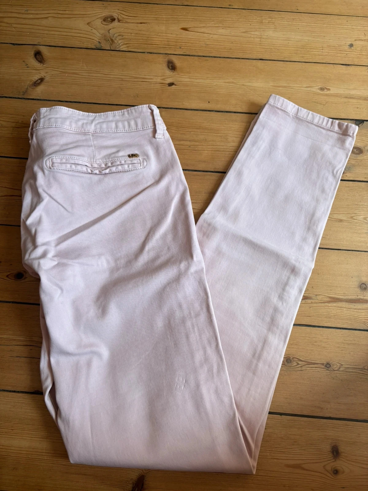Pantalon rose pale le temps des cerises taille 38 W29